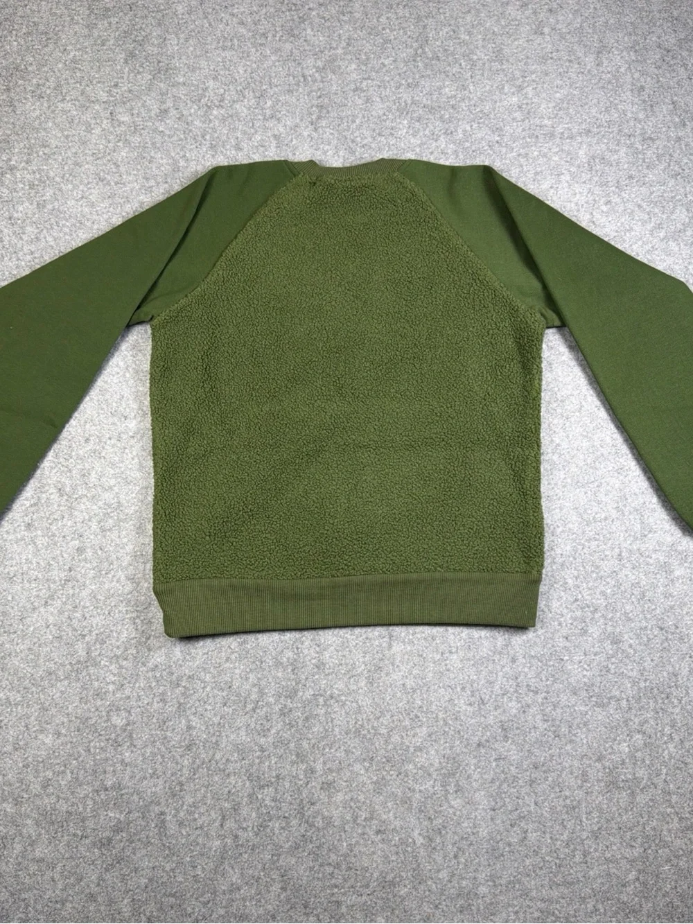 Goumi Olive Green Sherpa Tracksuit